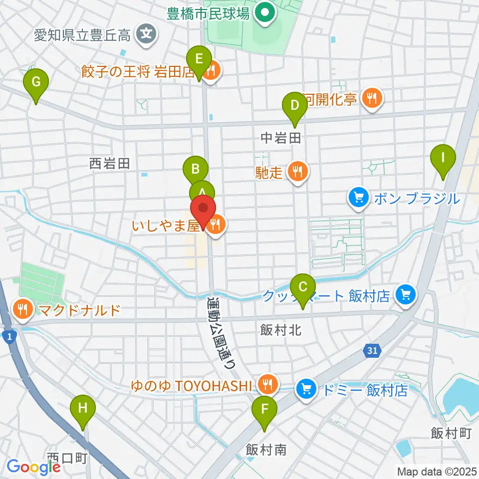 サウンドスタジオエマージェンシー周辺のコンビニエンスストア一覧地図