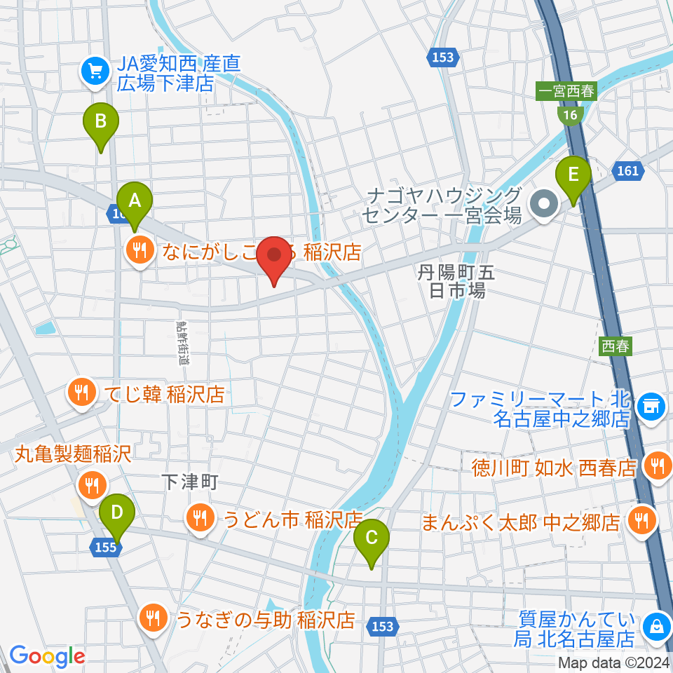 フレンズ音楽院周辺のコンビニエンスストア一覧地図