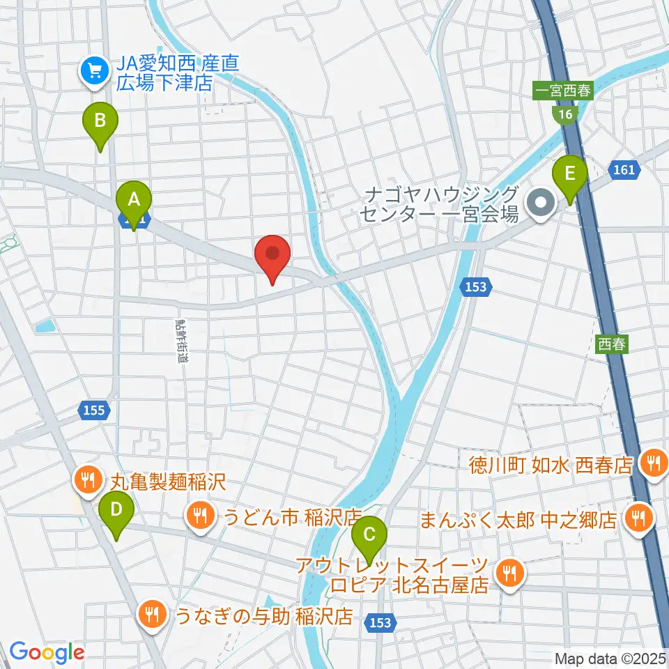 フレンズ音楽院周辺のコンビニエンスストア一覧地図