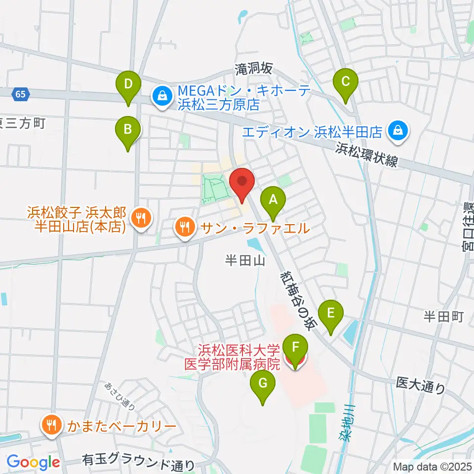 Jazz in B♭ 田村音楽教室周辺のコンビニエンスストア一覧地図