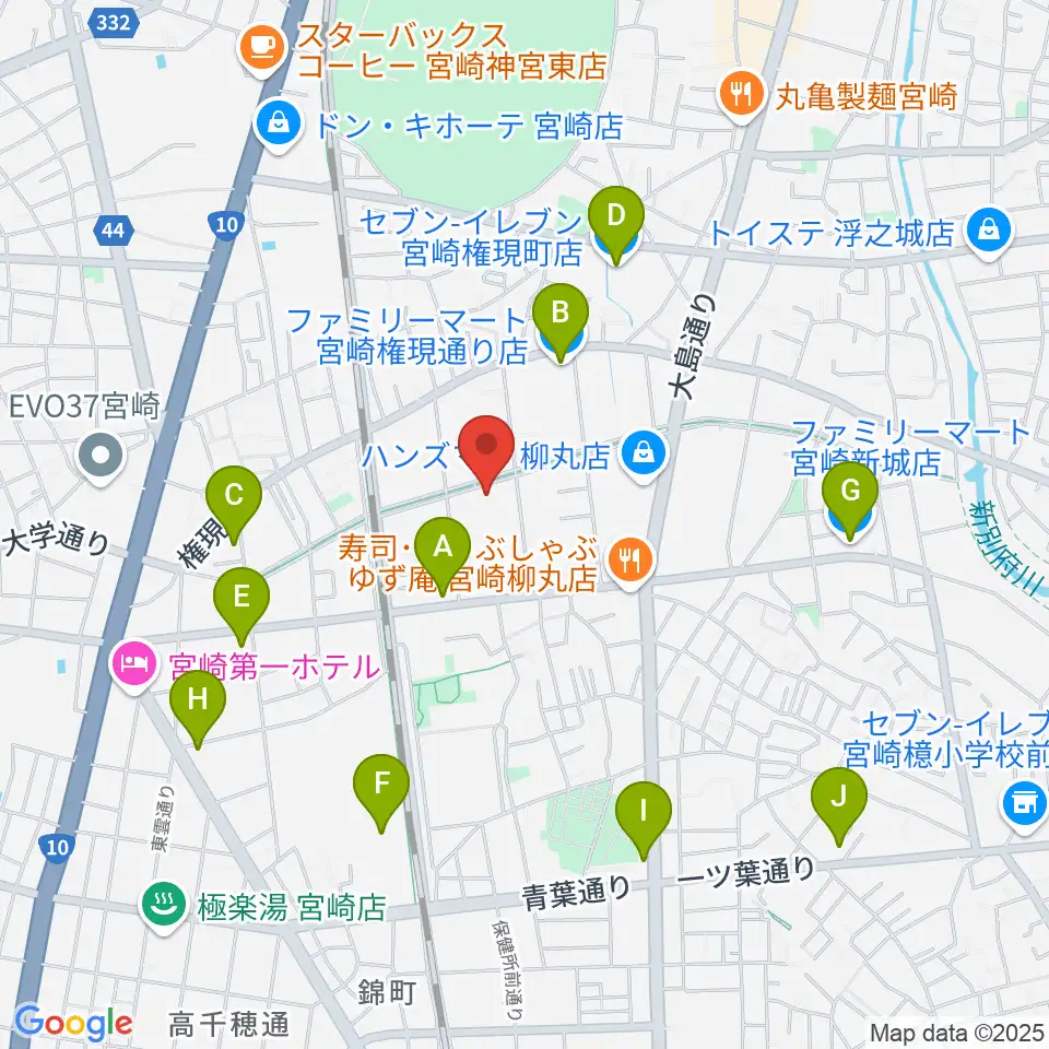 ベリーエイプ・インク周辺のコンビニエンスストア一覧地図