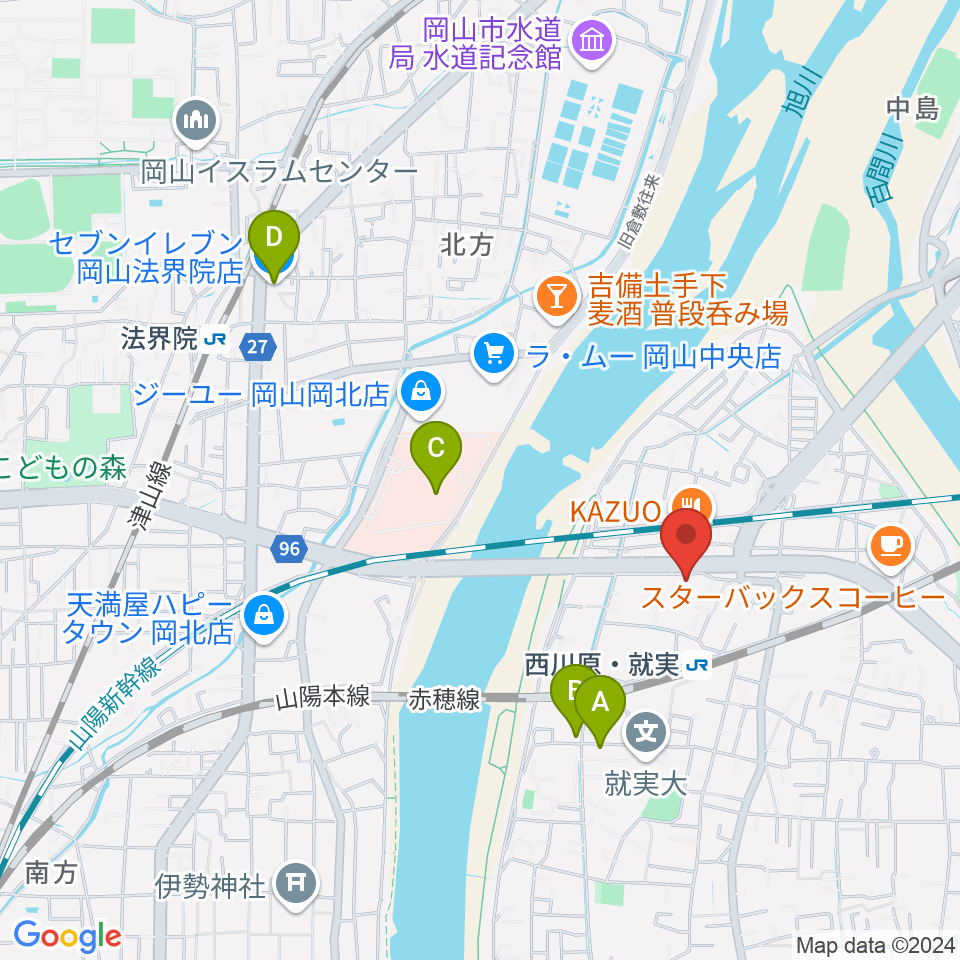 TORINOS トリノス　周辺のコンビニエンスストア一覧地図