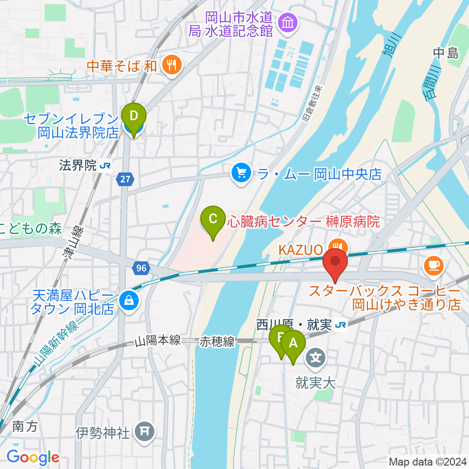 TORINOS トリノス　周辺のコンビニエンスストア一覧地図