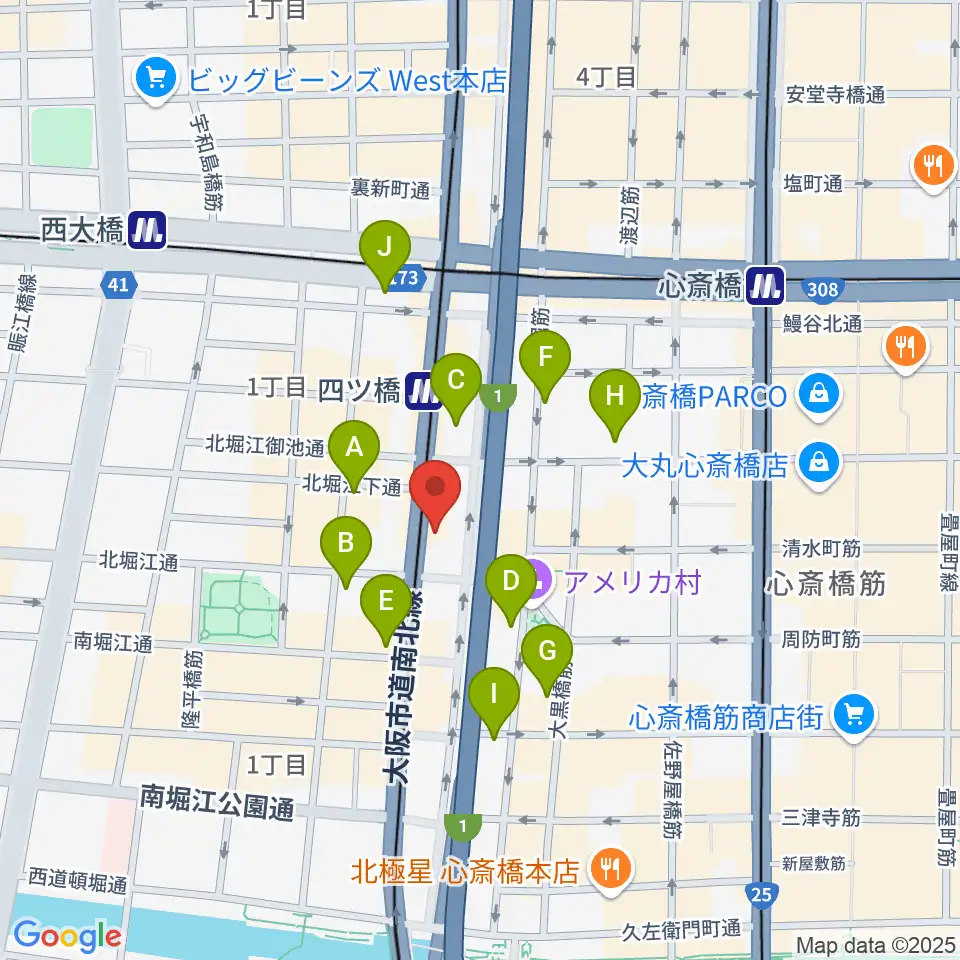 Vocal Space B周辺のコンビニエンスストア一覧地図