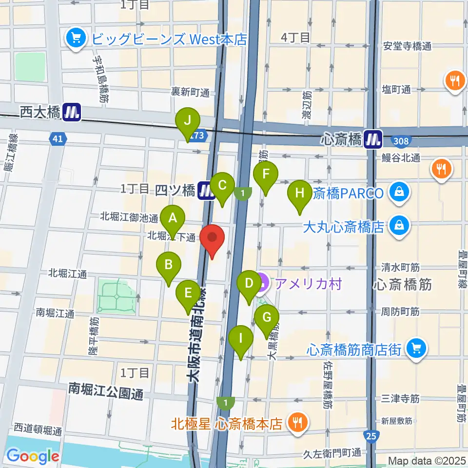 Vocal Space B周辺のコンビニエンスストア一覧地図