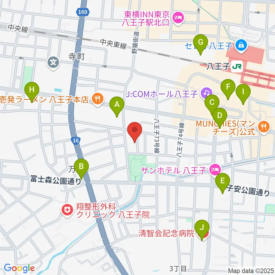 Ai Music Academy周辺のコンビニエンスストア一覧地図
