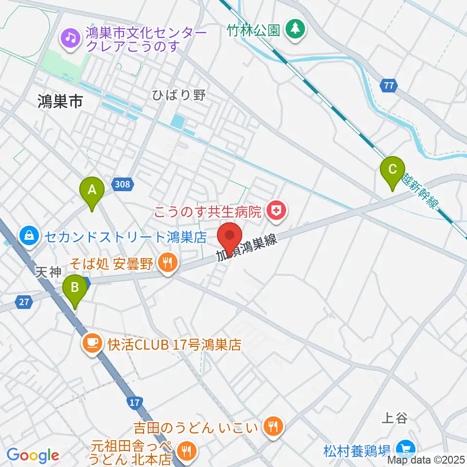 サウンドステア周辺のコンビニエンスストア一覧地図