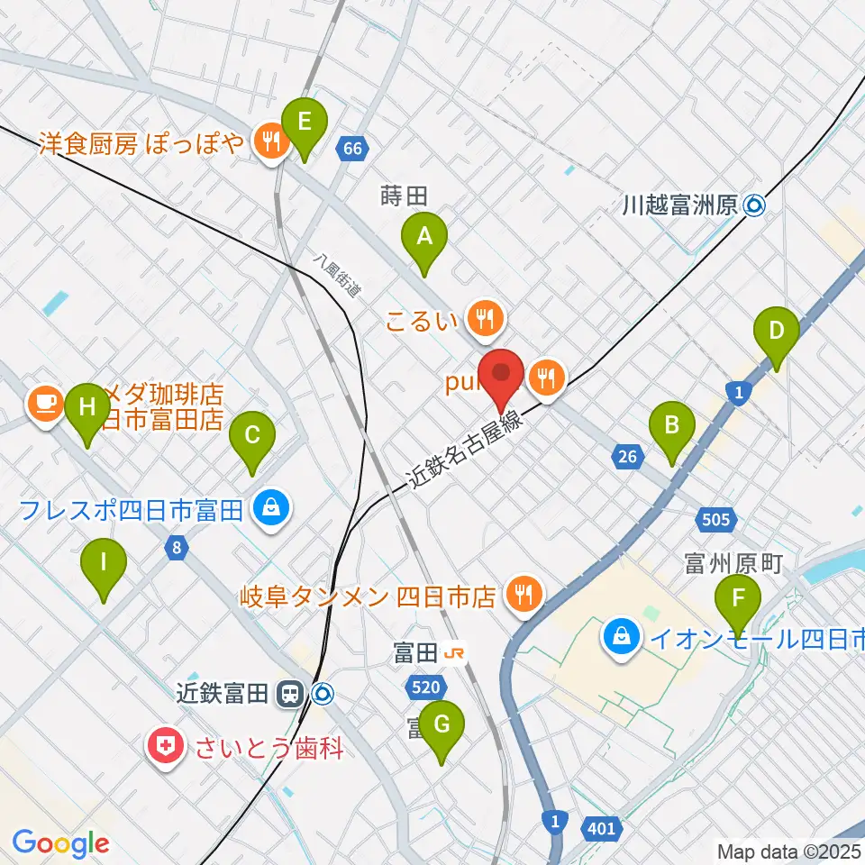 ホーリーハウス周辺のコンビニエンスストア一覧地図