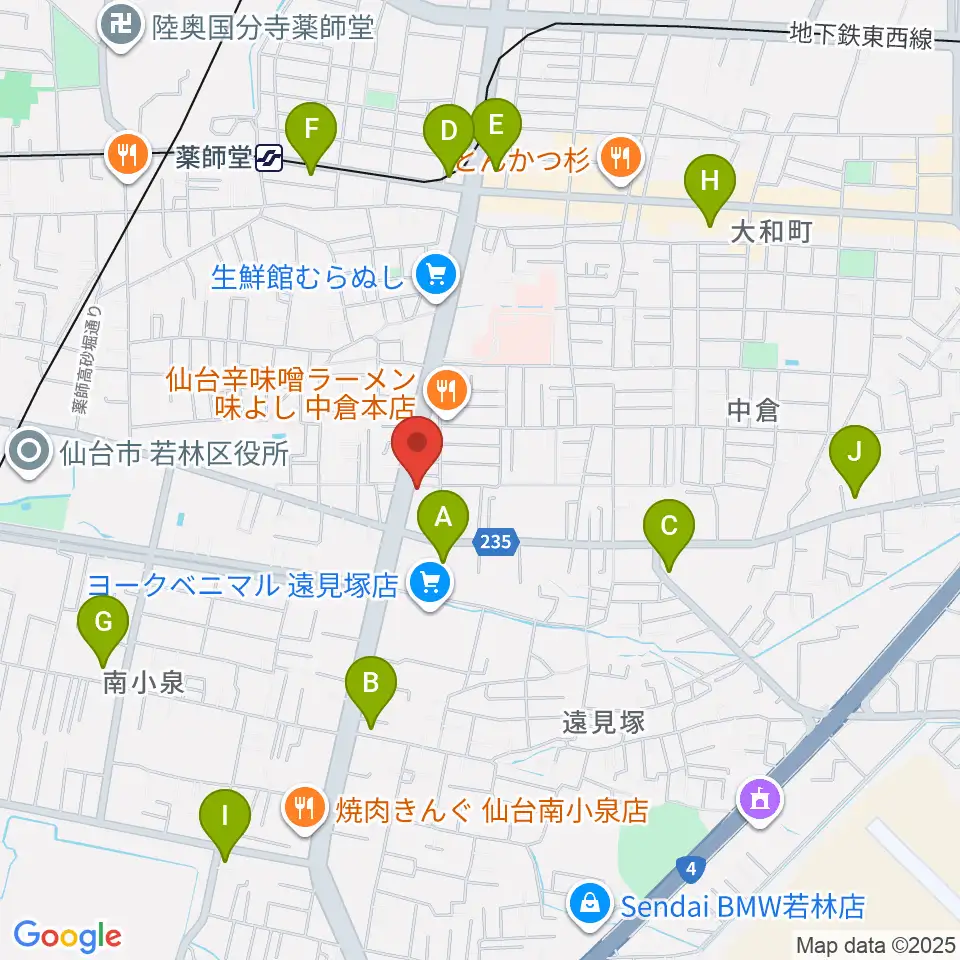 Repair Garage周辺のコンビニエンスストア一覧地図
