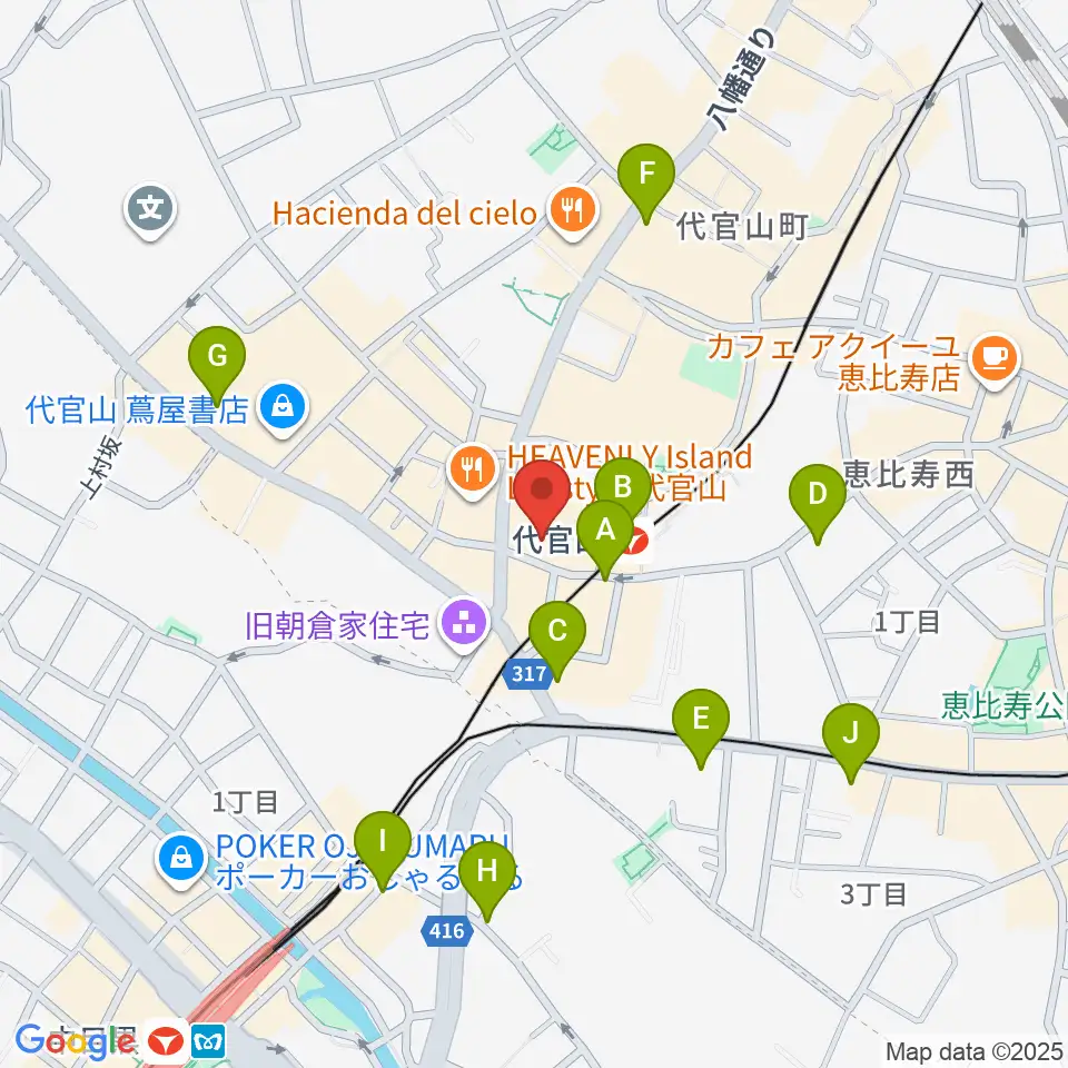 晴れたら空に豆まいて周辺のコンビニエンスストア一覧地図