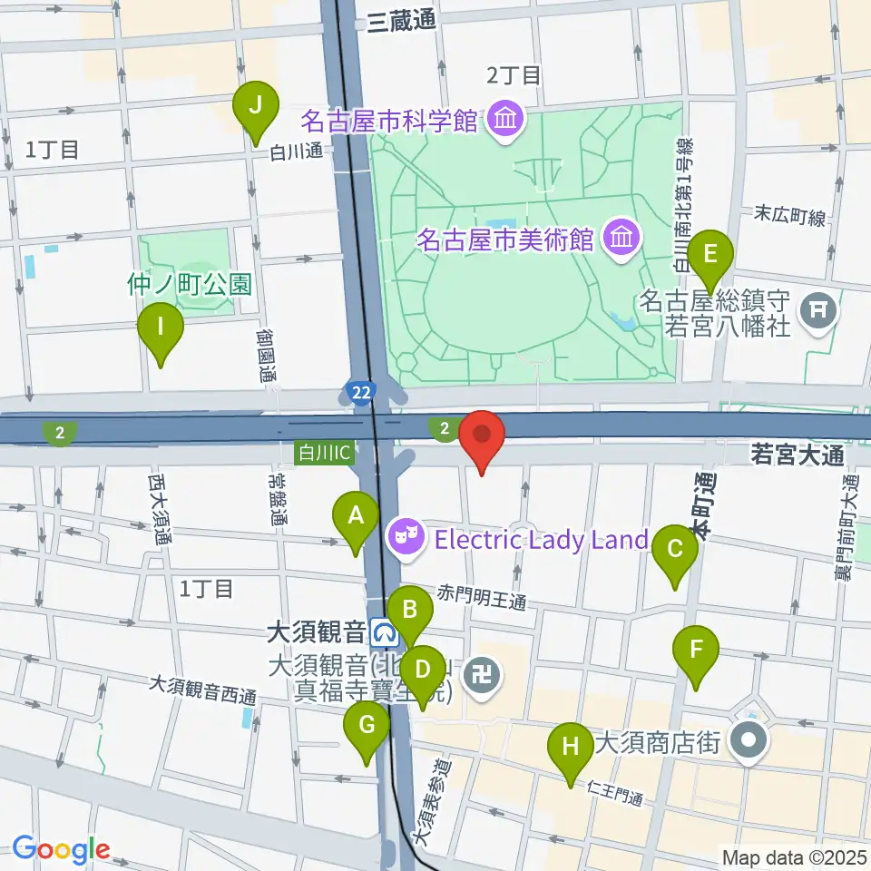 Studio STAIRWAY周辺のコンビニエンスストア一覧地図