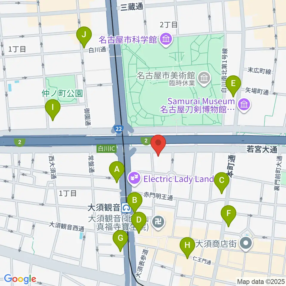 Studio STAIRWAY周辺のコンビニエンスストア一覧地図
