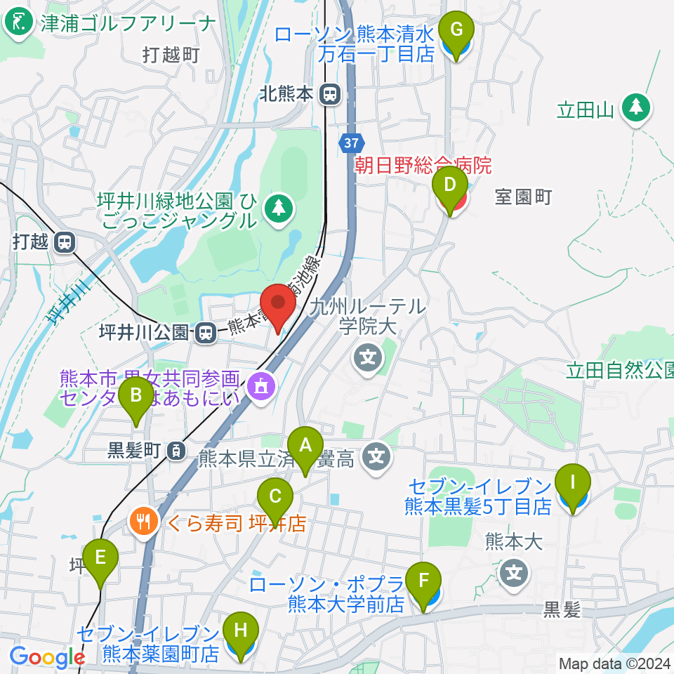 スタジオスミス周辺のコンビニエンスストア一覧地図