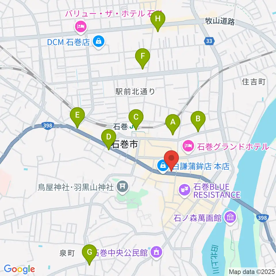 ラ・ストラーダ周辺のコンビニエンスストア一覧地図