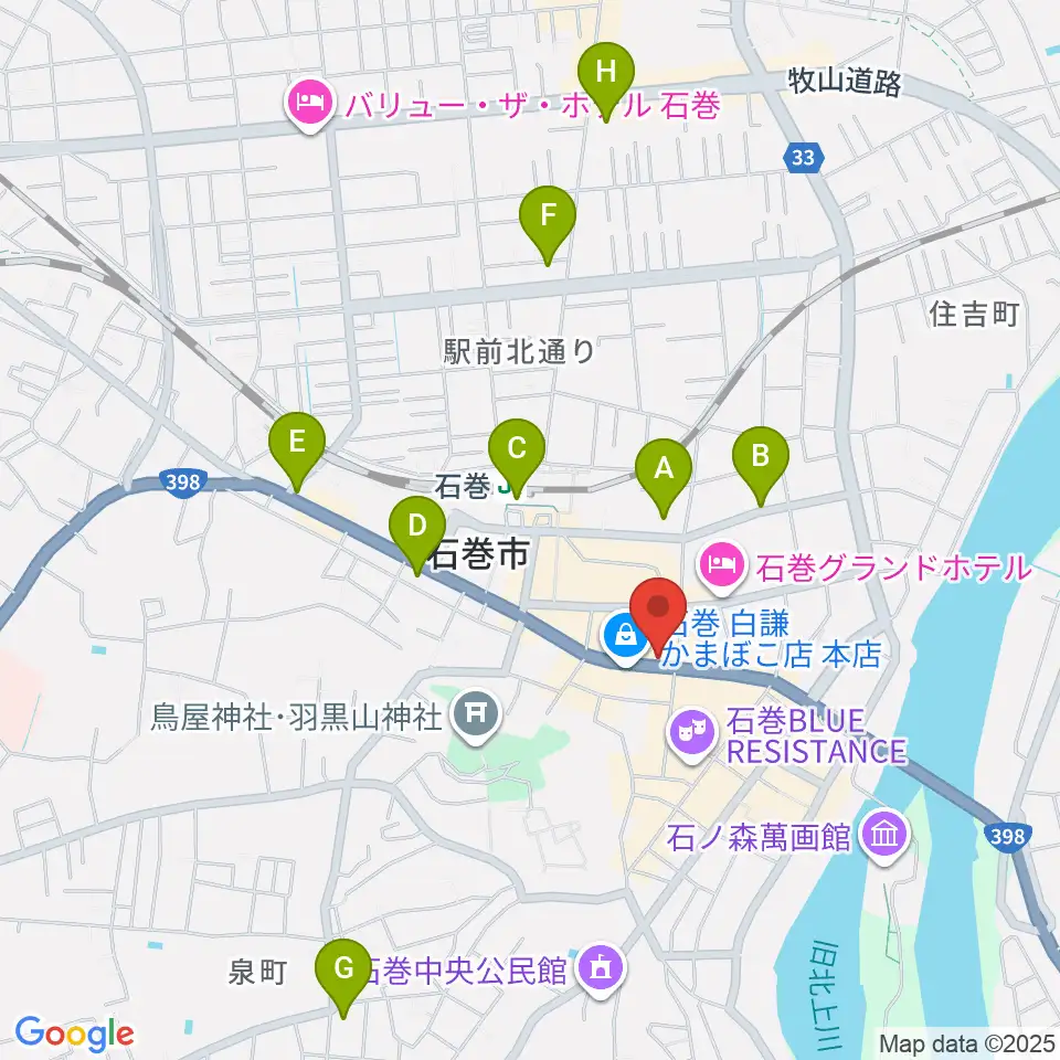 ラ・ストラーダ周辺のコンビニエンスストア一覧地図