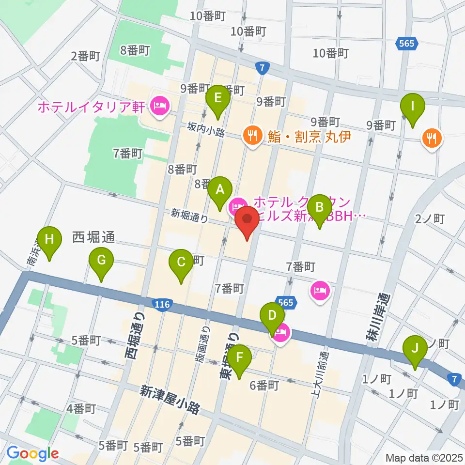 ジョイアミーア周辺のコンビニエンスストア一覧地図