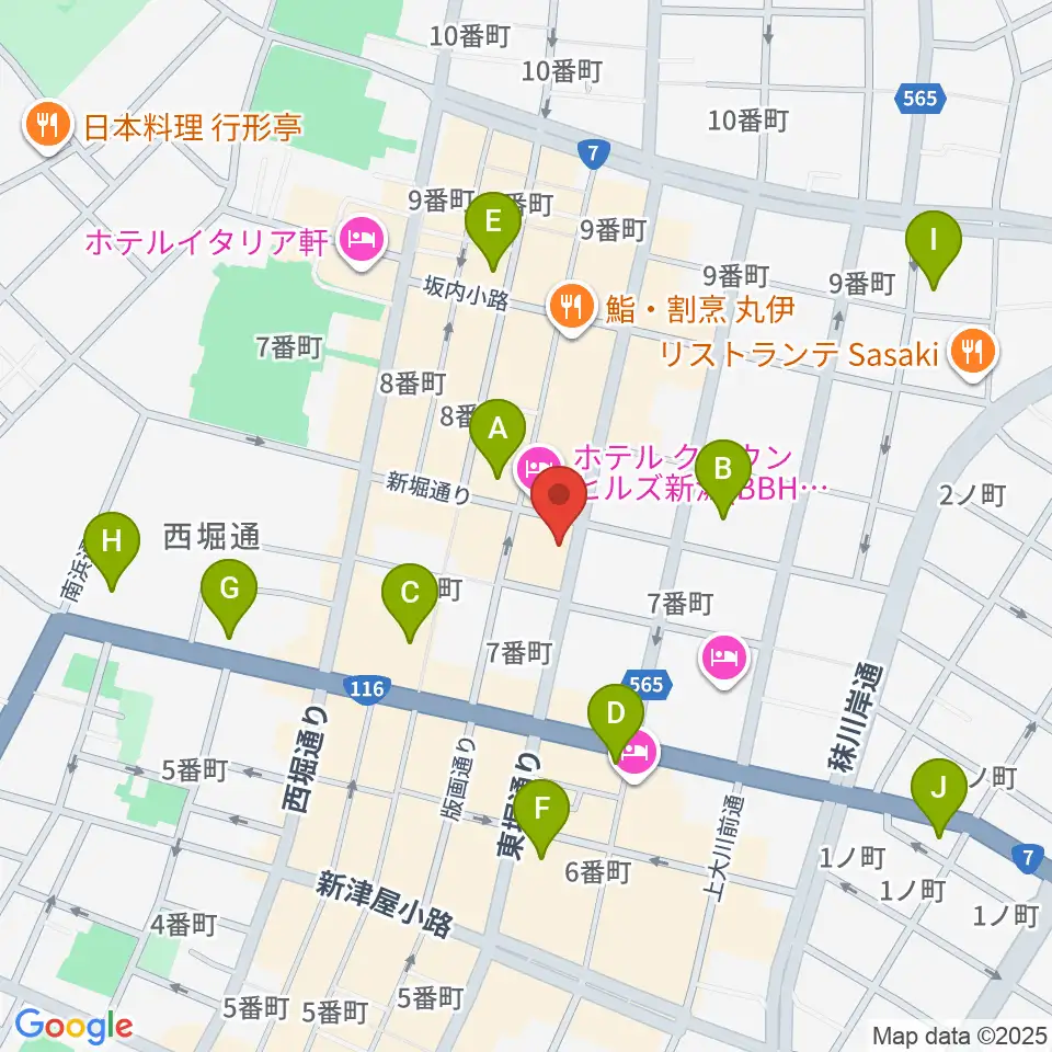 ジョイアミーア周辺のコンビニエンスストア一覧地図