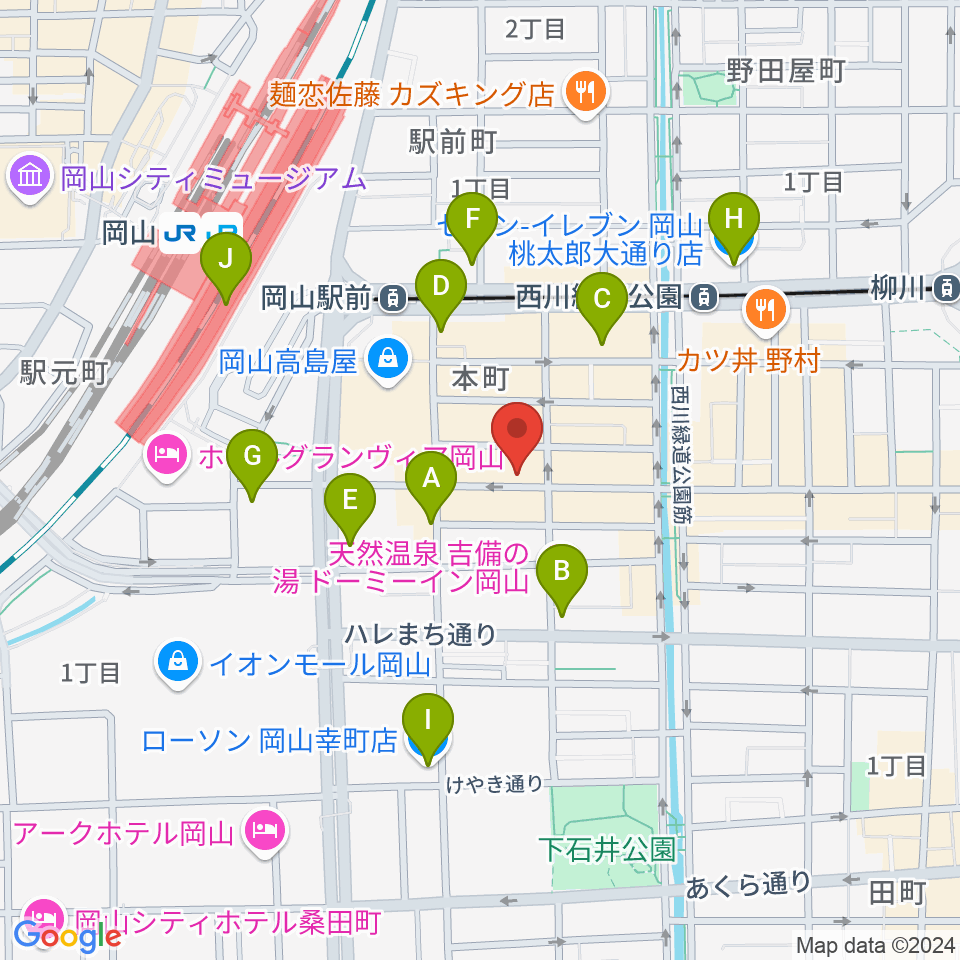 クレイジーママ セカンドルーム周辺のコンビニエンスストア一覧地図