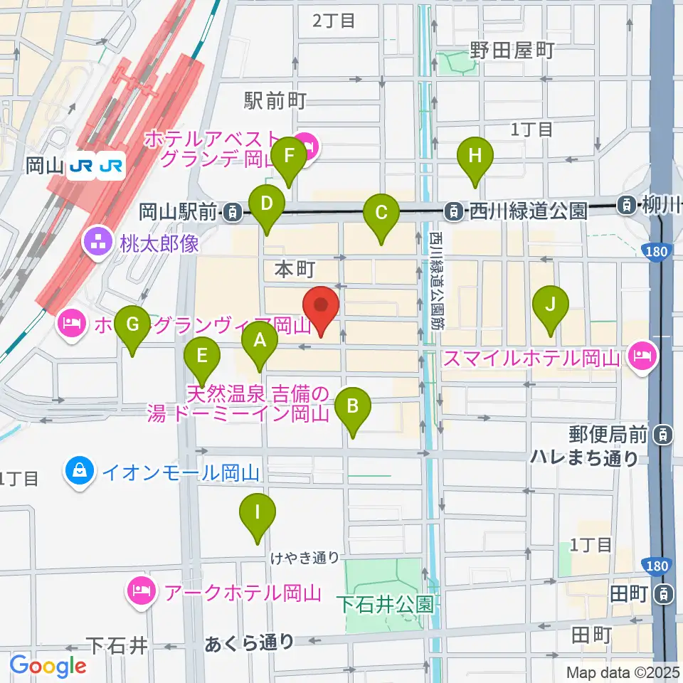 クレイジーママ セカンドルーム周辺のコンビニエンスストア一覧地図