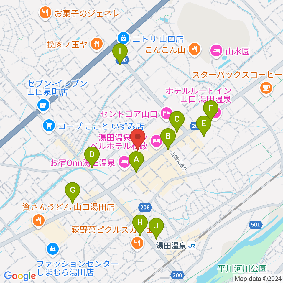 Organ's Melody周辺のコンビニエンスストア一覧地図