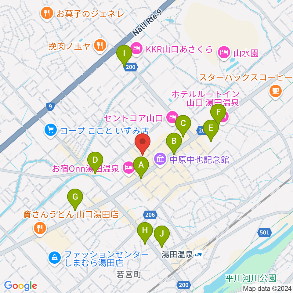 Organ's Melody周辺のコンビニエンスストア一覧地図