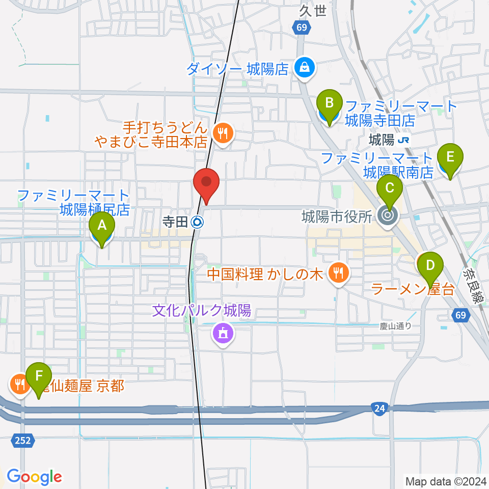 スタジオフレイバー周辺のコンビニエンスストア一覧地図