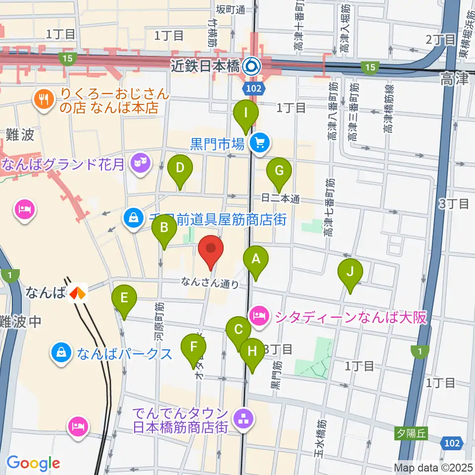 スタジオクーパー周辺のコンビニエンスストア一覧地図