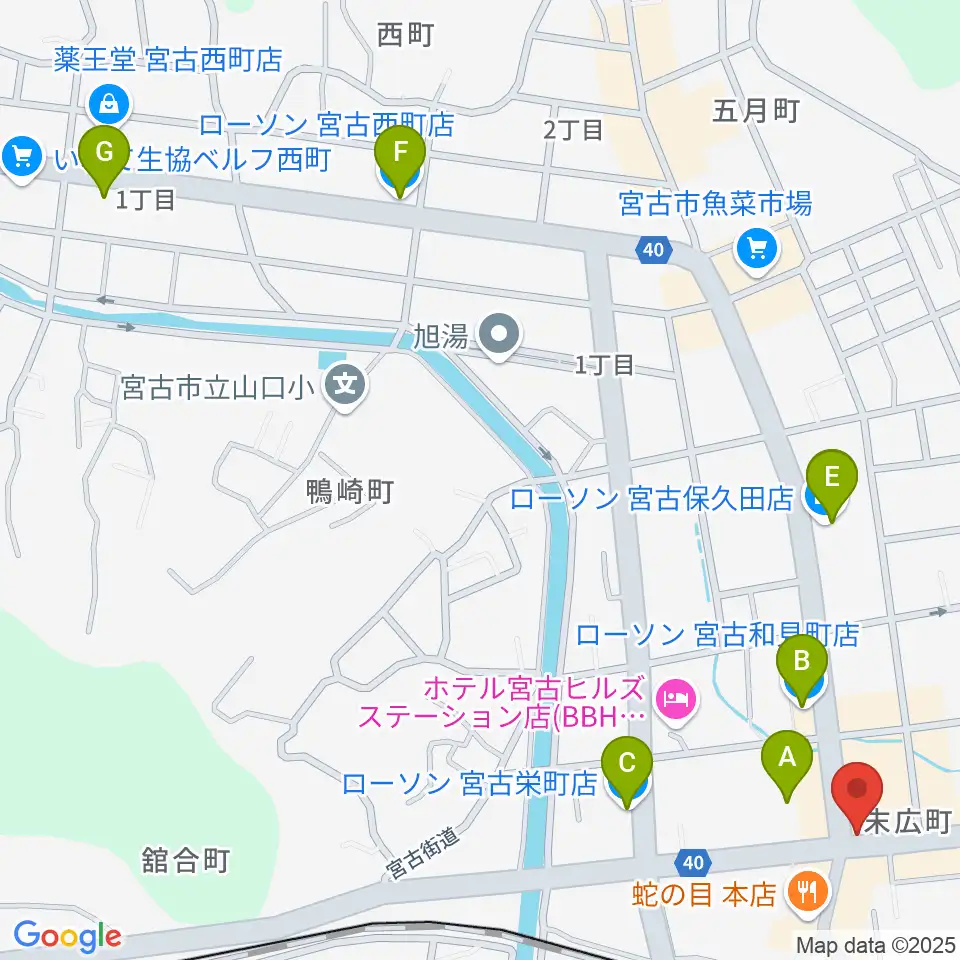リラパークこなり小成楽器周辺のコンビニエンスストア一覧地図