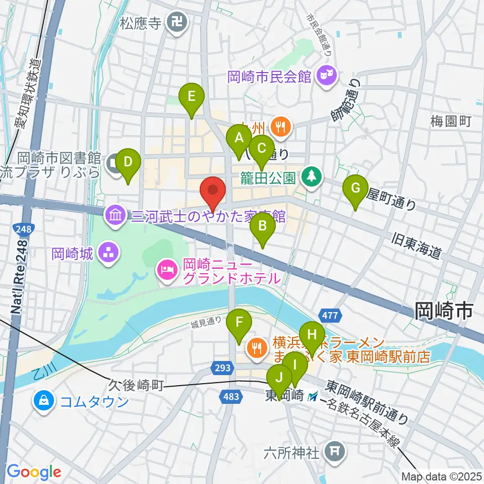 ひかりのラウンジ周辺のコンビニエンスストア一覧地図
