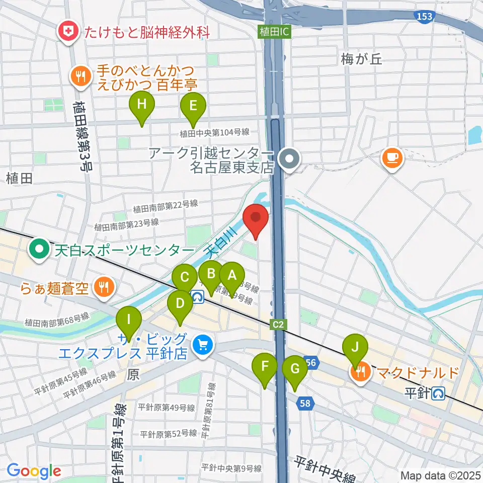 スタジオチャージ周辺のコンビニエンスストア一覧地図