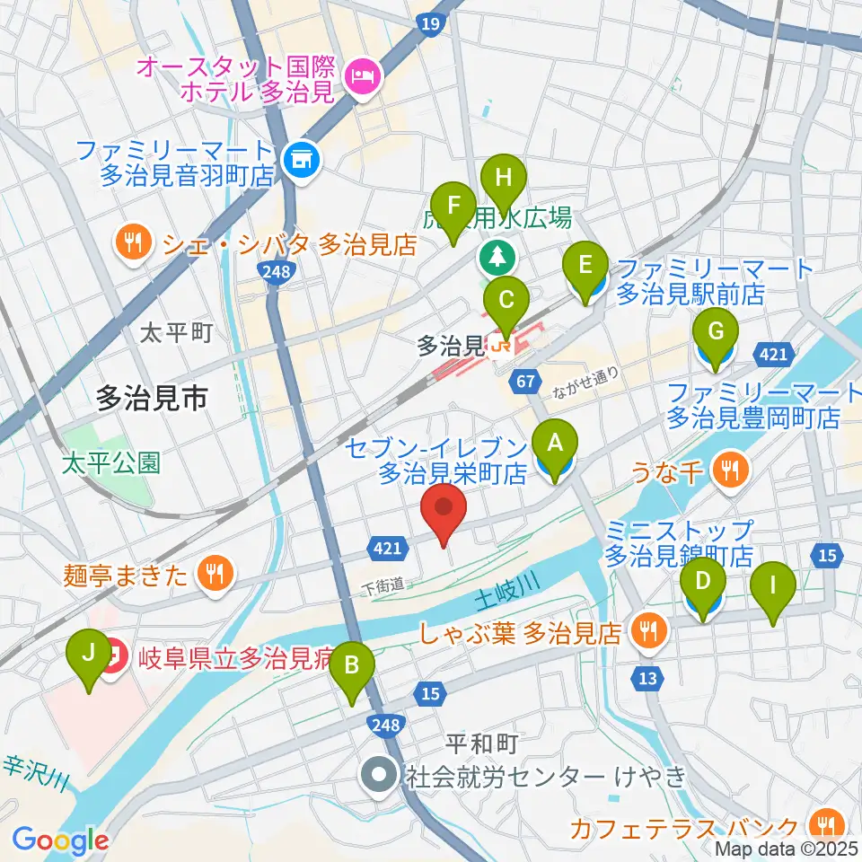 アートスペース ホリエ周辺のコンビニエンスストア一覧地図