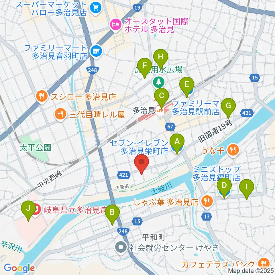 アートスペース ホリエ周辺のコンビニエンスストア一覧地図