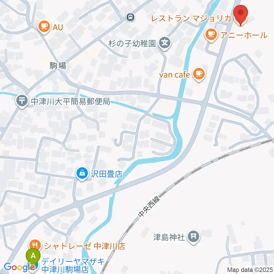 マジョリカ・バンブー周辺のコンビニエンスストア一覧地図