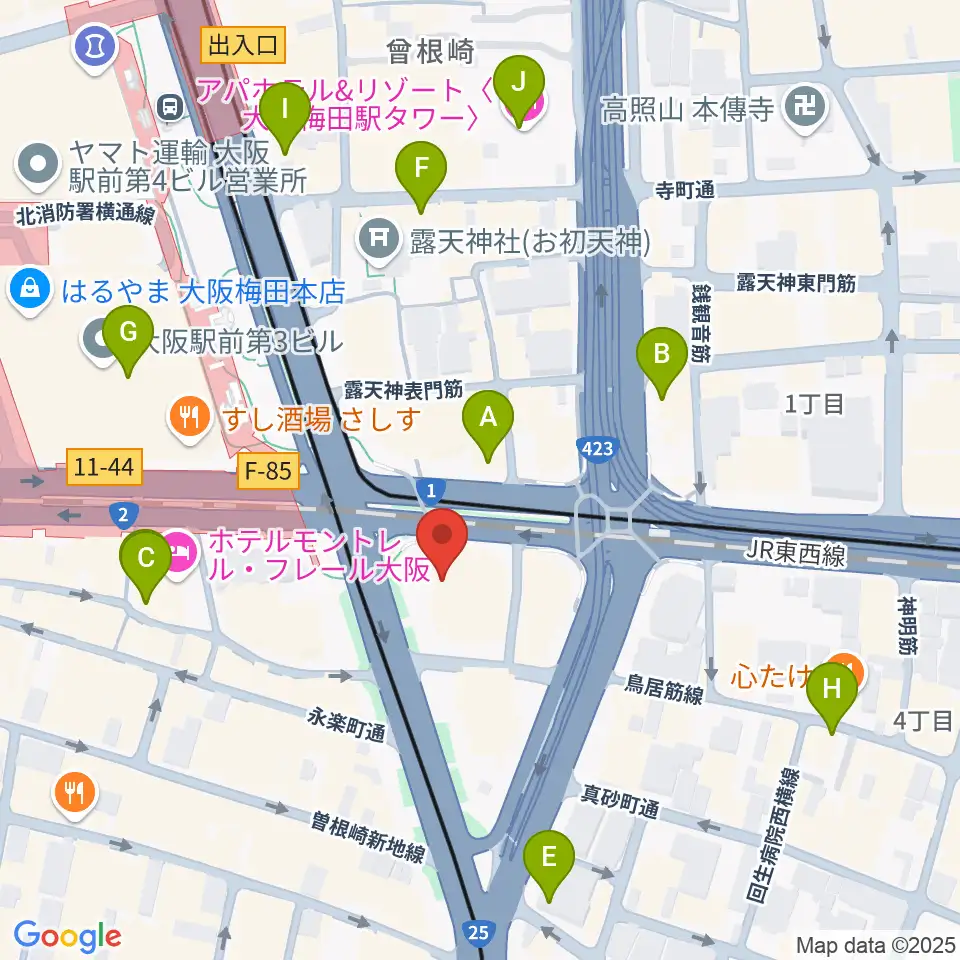 ザ・フェニックスホール周辺のコンビニエンスストア一覧地図