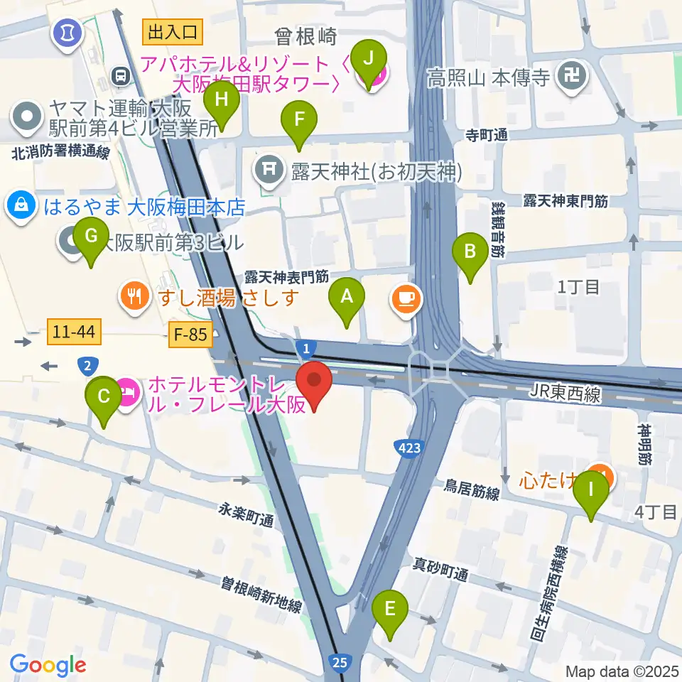 ザ・フェニックスホール周辺のコンビニエンスストア一覧地図
