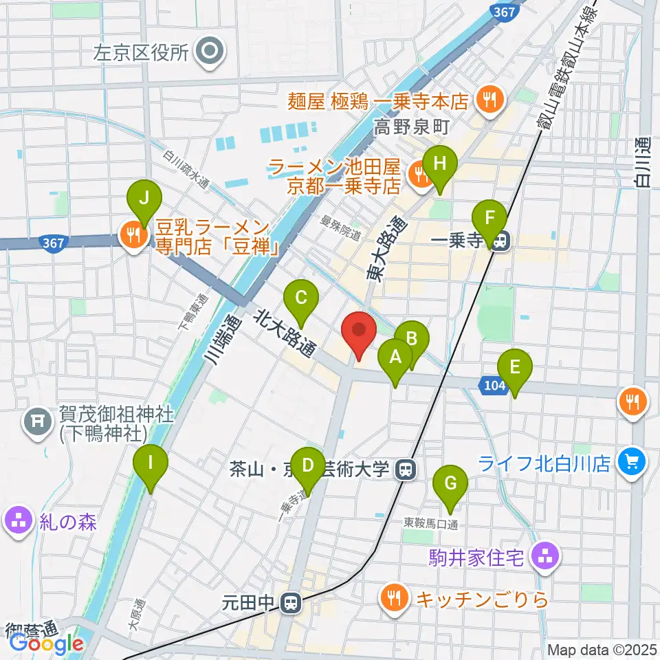 わからん屋II周辺のコンビニエンスストア一覧地図