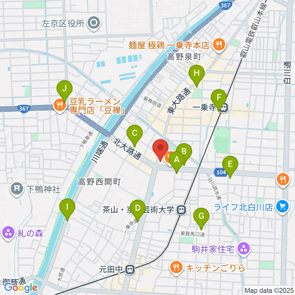 わからん屋II周辺のコンビニエンスストア一覧地図