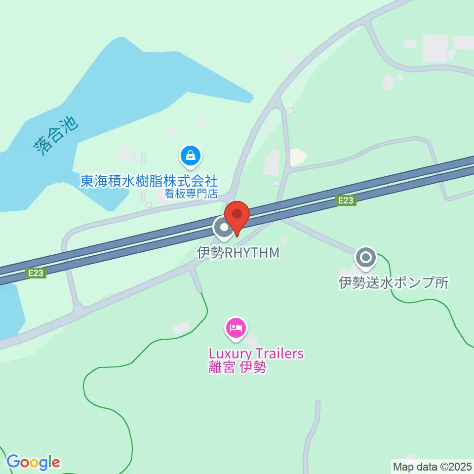 伊勢リズム周辺のコンビニエンスストア一覧地図