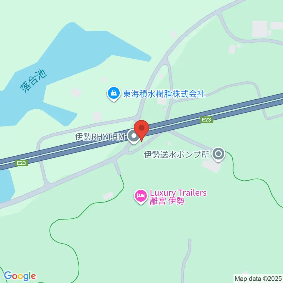 伊勢リズム周辺のコンビニエンスストア一覧地図