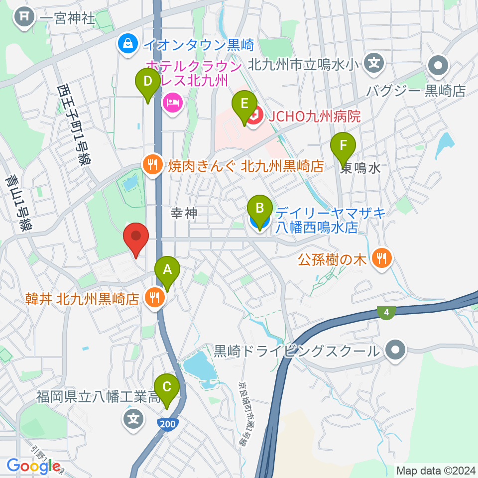 アビーロード幸神店周辺のコンビニエンスストア一覧地図