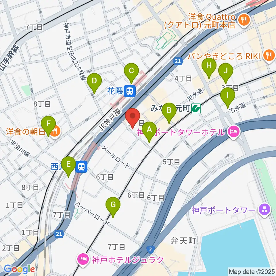 クラシックサロン・アマデウス周辺のコンビニエンスストア一覧地図