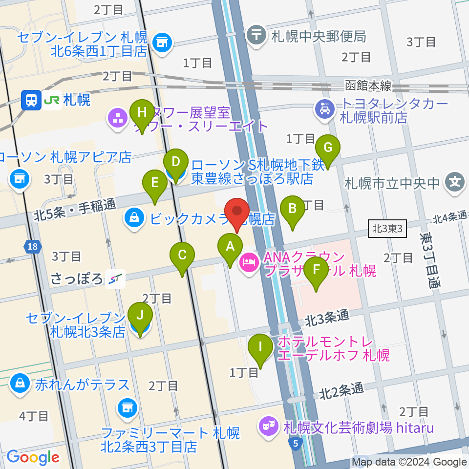 共済ホール周辺のコンビニエンスストア一覧地図