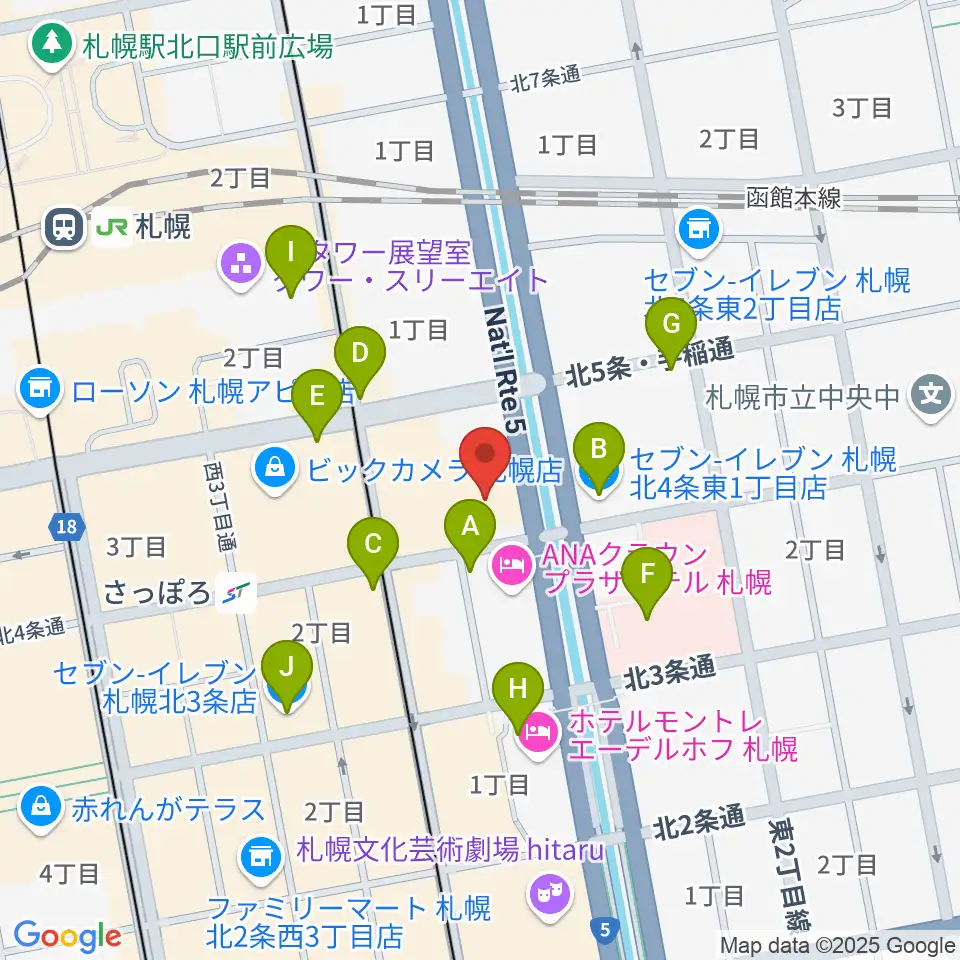 共済ホール周辺のコンビニエンスストア一覧地図
