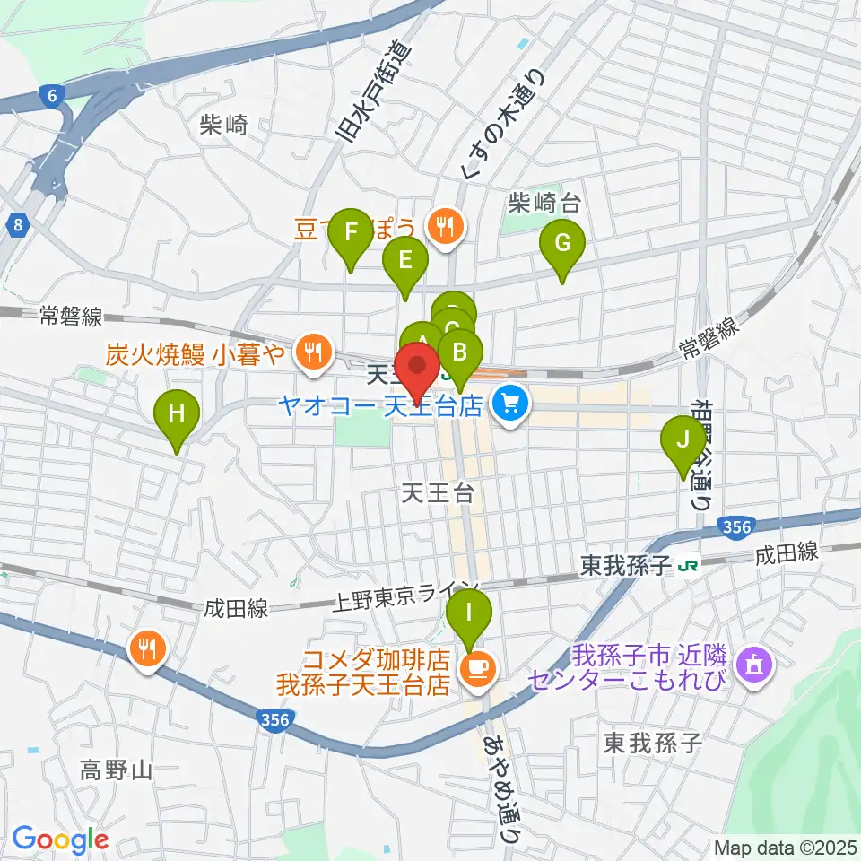 オールディスプレイ・ハコ周辺のコンビニエンスストア一覧地図
