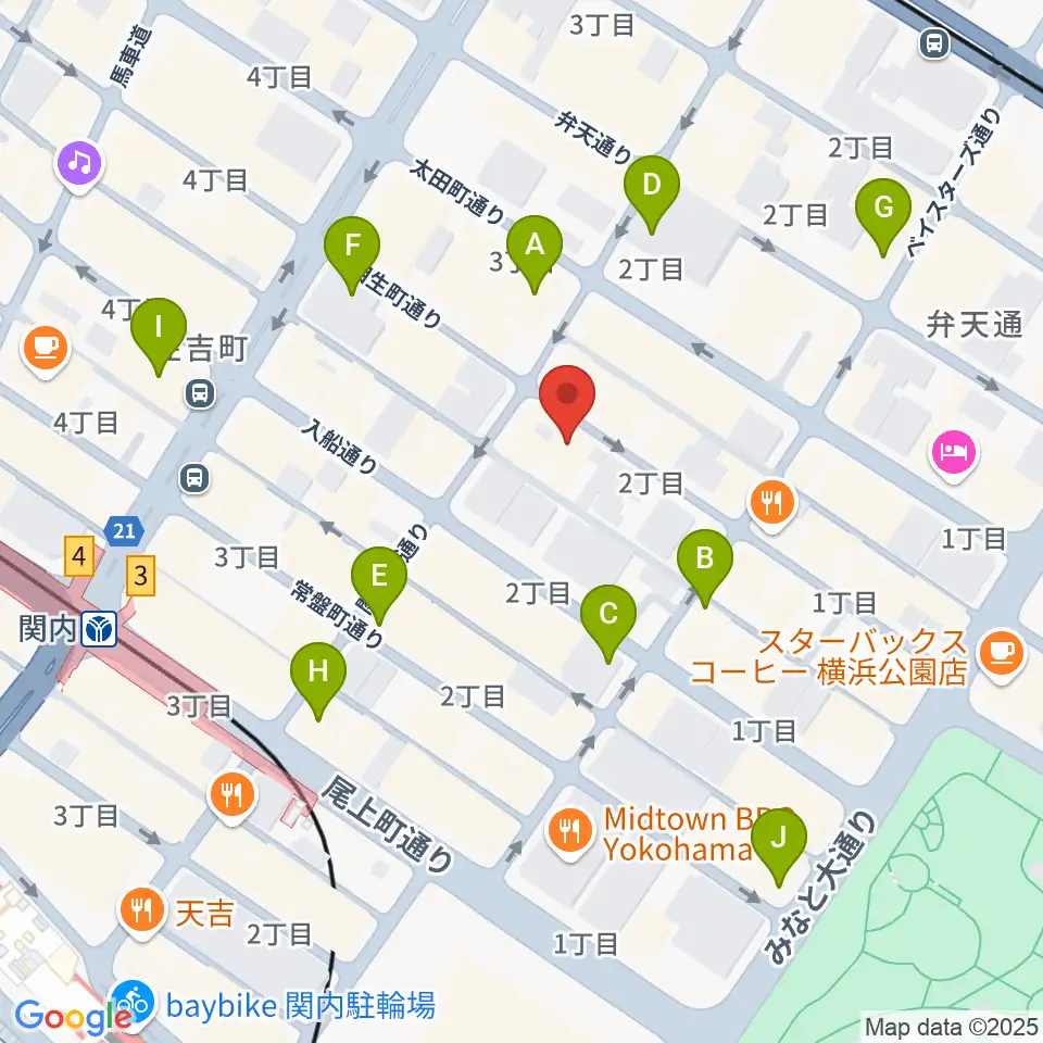 BarBarBar音楽院周辺のコンビニエンスストア一覧地図
