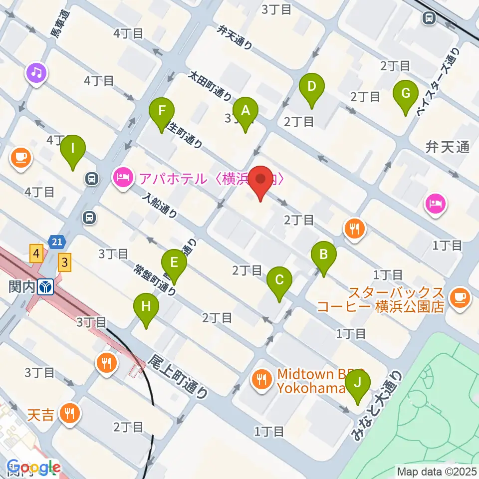 BarBarBar音楽院周辺のコンビニエンスストア一覧地図