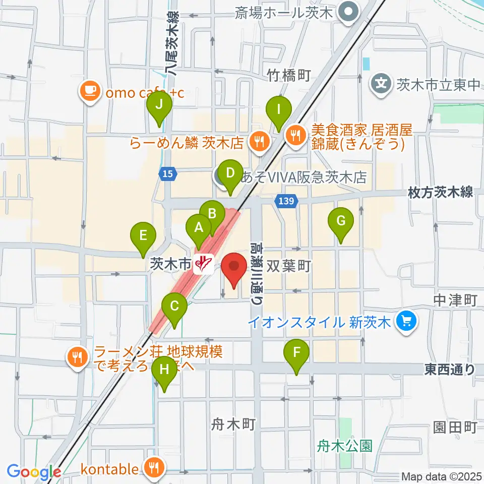 D-studio周辺のコンビニエンスストア一覧地図