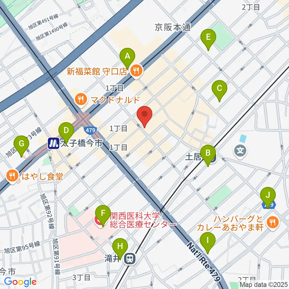 Studio Orque周辺のコンビニエンスストア一覧地図