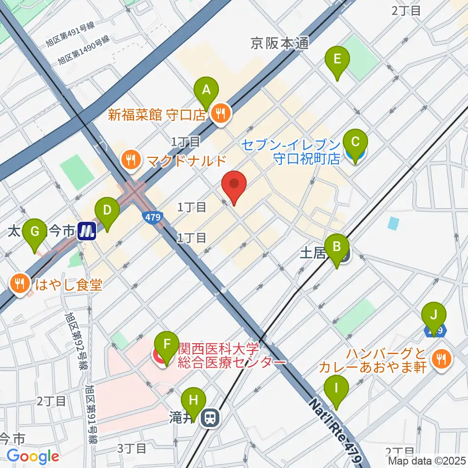 Studio Orque周辺のコンビニエンスストア一覧地図