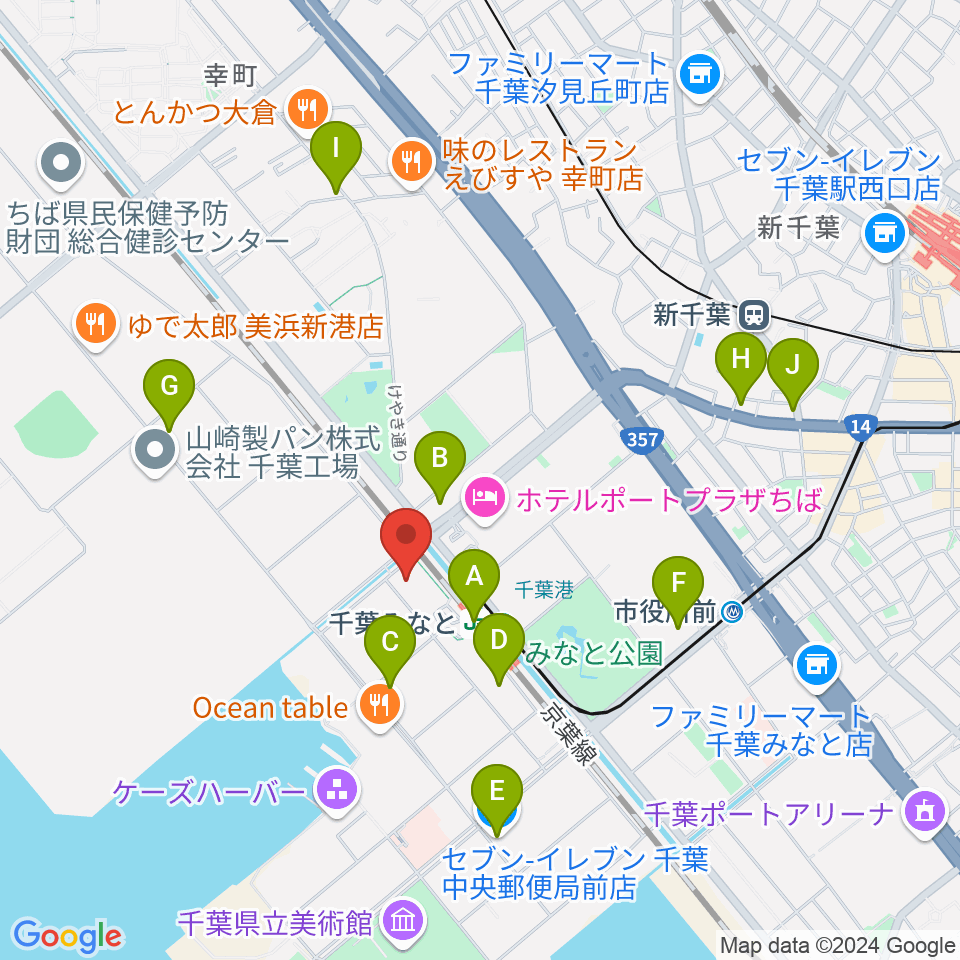 JAZZ&BAR clipper周辺のコンビニエンスストア一覧地図